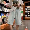 Pantalones Cortos Cleanfit Versátiles para Hombre Marca de Moda Verano Estilo Americano Fresco Juventud Ins Estilo Callejero Sueltos Jeans Cortos