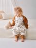 Saco de dormir grueso con contenido de seda para bebés para Otoño e Invierno, Saco de dormir de temperatura constante relleno de algodón de 200 g con piernas separadas para niños con mangas desmontables