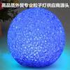 Lámpara de Partículas Coloridas de 8cm de Venta Caliente Transfronteriza Lámpara de Bola de Cristal Luminosa que Cambia de Color Lámpara Decorativa de Ambiente para Sala Secreta de Asesinato con Guion