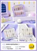 Estuche con juego de pegatinas para uñas para usar, diseños sencillos de dibujos animados con pedrería, varias pegatinas de uñas desmontables