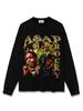 Hip hop rap transfronterizo A USD AP Rocky camiseta de manga corta estampada retro americana vintage Rapper wear marea