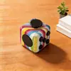Fabricantes de origen en stock al por mayor 3.3cm agujero abierto cuadrado hilos de descompresión descompresión cubo de Rubik infinito dados juguetes