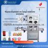 Máquina de Encolhimento de Rotulagem Totalmente Automática de Alta Velocidade Embaladora de Filme Termoencolhível para Gargalo de Garrafa Garrafa Redonda Forno Elétrico de Encolhimento a Vapor
