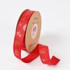 Cinta Navideña Jiechang Hilo Dorado Cinta para Regalo de Navidad Flor Ramo de Regalo Empaque Cinta Navideña