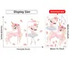 Pegatinas de Pared Estilo Princesa Transfronterizas para Casa de Alquiler Habitación de Niña Decoración de Pared del Hogar Pegatinas Removibles
