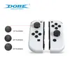 Dobe Original Adecuado para Consola de Juegos Switch Juego de Tapones para el Polvo Manija Pequeña Joycon Riel Deslizante de Silicona
