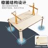 Conjunto de Mesa Homem de Bambu, Pacote do Mesmo Material do Livro Didático da Sexta Série, Jogo para Dois Jogadores, Pacote do Mesmo Material do Livro Didático Homem de Bambu para o Início do Ano Letivo