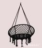 Silla Colgante Estilo Ins al por Mayor del Fabricante, Cesta Colgante, Hamaca, Columpio Tejido de Cuerda de Algodón para Interiores con Soporte, Antivuelco Portátil