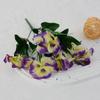 Artificial cinco garfos Pansy pequena alça Flor Home Hotel engenharia paisagem decoração caixa de flores flor falsa flor de seda flor seca atacado