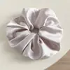 Estilo Coreano Color Sólido Textura de Satén Goma para el Cabello Tipo Intestino Grueso Flor para Recoger el Cabello Brillante Cola de Caballo Baja Accesorio Versátil para el Cabello Cuerda para el Cabello para Mujeres