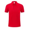 Camisas Populares da Moda para Homens e Mulheres, Camisas Polo de Manga Curta para o Verão, Camisas Promocionais de Cor Lisa, Roupa de Trabalho, Personalizável com Bordado, Transfronteiriço