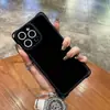 Adecuado para funda de teléfono móvil Apple 18Promax 17Pro Esquinas Cuádruples Anticaídas 16 Agujero para Cordón 15 Carcasa Blanda 14Tpu13 Material