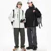 Chaquetas para Pareja, Chaquetas para Hombre y Mujer, Primavera y Otoño 2024 Nuevos Tops Deportivos Casuales Estilo Coreano para Exteriores
