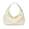 Bolsa Tote Texturizada Fashion 2026 Verão Nova Bolsa de Mão Moda Rebite Bolsa de Ombro Grande Capacidade Bolsa de Axila para Mulheres