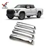 Adecuado para Toyota 22 Tundra Manija de Puerta Modificada Tiras Decorativas Brillantes Galvanizadas Marco Especial para Manija Tundra