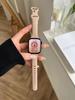 Adequado para Apple Watch Applewatch10 Pulseira de Silicone Cintura Fina Pequena Modelo Fofo Esportivo e de Lazer Primavera e Verão
