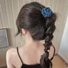 Elástico de Cabelo Tipo Fio de Telefone de Alta Qualidade para Mulheres, Alta Elasticidade, Borracha Durável, Não Danifica o Cabelo, Corda de Cabelo para Rabo de Cavalo Alto, Acessório de Cabelo