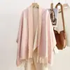 Bufanda de Invierno de Imitación Cachemir Moda Clásica Vintage 2026 para Mujer, Chal de Oficina, Calentador de Cuello Versátil y Cálido