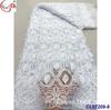 Vestido de Renda com Bordado Completo de Lantejoulas e Miçangas Estilo Retrô Francês Roupas para Cerimônia de Casamento Bordado em Tela Atacado