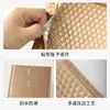 Bolsa de espuma engrosada a prueba de golpes con película de aluminio chapada en oro para embalaje de envío de logística de ropa, bolsa tipo sobre de burbujas