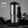 Taza de Café Portátil con Asa, 6ª Generación, Popote de Acero Inoxidable 304, Taza Térmica, Taza Portátil para Coche al Aire Libre Venta al por Mayor