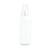 Botella de hombro redonda de 100 ml con cabezal rociador de aluminio anodizado, envase cosmético, agua de rocío pura, niebla fina, botella vacía de PET dividida