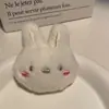 Broche Cabeça de Coelho de Pelúcia Desenho Animado Boneca Celebridade da Internet Pelo de Coelho Acessórios para Bolsa Sapatos Meias Roupas Desenho Animado Japonês e Coreano