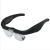 Nuevas y populares gafas 11537DC, lupa con luz para trabajos de reparación, lupa de belleza