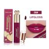 KRISTENLEANNE cross-border hot tecnologia preta retenção de cor brilho espelhado labial glaze labial cor sólida hidratante batom de longa duração