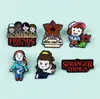 Insignias Lindas de Personajes de Dibujos Animados de Europa y América, Broches Decorativos Creativos de Aleación Esmaltada para Ropa, Accesorios Versátiles para Mochilas, En Stock