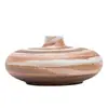 Jarrón de Cerámica Wabi-Sabi Zen Manchado Chino Arreglo de Flores Secas Decoraciones Retro Nostálgicas Adornos Decorativos Encimera Arreglo de Flores Hidropónicas