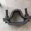 Suministrado directamente por el fabricante: Abrazadera de cable en forma de U de placa de manganeso Q345 para minería, sujetador de conexión de soporte de mina de carbón, abrazadera doble 29U