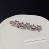 Presilha Bico de Pato Estrela de Cinco Pontas com Strass para Mulheres 2026 Novo Estilo Grampo Doce para Franja Lateral Presilha Fashion