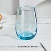 Taza de té de vidrio de color resistente al calor para habitación de huéspedes de hotel, vaso para enjuague bucal, restaurante, hogar, taza para leche, jugo