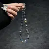 Lanyard para Teléfono Móvil Corto de Diamante Flash Cadena de Teléfono Móvil con Cuentas de Cristal de Azúcar Adornos Pequeños Frescos para Colgar en la Muñeca Moda Japonesa y Coreana