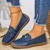 2026 Verano Nuevo Comercio Exterior Tallas Grandes Mujer Casual Cómodos Planos Slip-on Modernos Prendas Exteriores Mocasines Talla Única para Todos