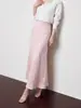 Ropa de mujer transfronteriza al por mayor, popular colección de otoño nueva, vestido largo de algodón y lino relajado y versátil, PDD300043