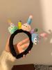 Diadema de cumpleaños linda para mujer otoño e invierno fiesta divertida tocado horquilla palo retorcido diadema de pareja de dibujos animados