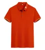 Camisa Polo de Verano Logo Impreso Personalizado Grupo Solapa Manga Corta Ropa de Trabajo Camisa Publicitaria Cultural Uniforme de Clase Bordado Personalizado