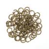 Direto da Fábrica anel único argola aberta argola aberta anel de conexão acessórios para joias diy fivela de anel artesanal atacado
