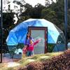 Cortina solar para habitación cielo estrellado de vidrio azul transparente 6 metros 7 metros para acampar al aire libre para padres e hijos hotel carpa de bola red social casa de huéspedes
