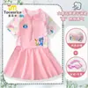 Conjunto de Traje de Baño Transfronterizo K-Pop Demon Hunter para Niñas - Traje de Baño de una Pieza para Niñas, Falda de Baño para Niños Pequeños, Conjunto de Traje de Baño para Estudiantes Adolescentes