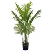 Planta Verde Artificial de Alta Qualidade, Grande, de Chão, Árvore Flor Biónica, Decoração de Sala de Estar Interna, Plantas em Vasos, Ornaments Paisagísticos