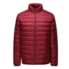 Chaqueta de Algodón Sencilla de Color Sólido para Hombre 2026 Comercio Transfronterizo, Abrigo de Algodón con Capucha y Cuello Alto, Chaqueta de Algodón Casual para Hombre Tallas Grandes