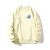 Nova blusa estampada com forro de fleece, moderna e versátil, fashion para jovens, grossa e resistente, moletom masculino de gola redonda