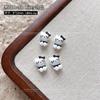 Preto e branco kt gato unha ornamentos requintado simples coringa bonito estrelas golfinho arco enfeites de unhas atacado