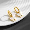 Corea del Sur Elegantes Pendientes de Mariposa Pequeños Estilo Ins Simple Personalizados Combinan con Todo Mori Super Hada Dulces Pendientes Explosiones