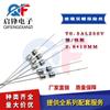 Tubo portafusible de vidrio con cable de 3,6 x 10 mm T0,5AL250V, fusible de doble tapa de fusión rápida/fusión lenta.