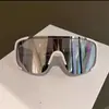 Óculos de Sol Ciclismo ao Ar Livre Alpinismo Esqui À Prova de Vento Óculos de Sol Proteção Solar Óculos de Sol de Peça Única para Homens e Mulheres com Armação Retrô Oversized