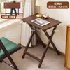 Escritorio Plegable Estudiante Hogar Escritorio para Computadora Habitación Apartamento Pequeño Mesa de Estudio de Cabecera Escritorio de Oficina Simple